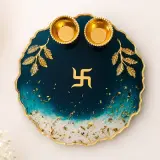 A resin puja thali