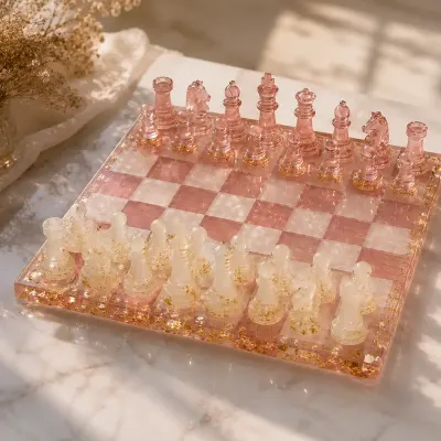 Handcrafted Resin Chess Set